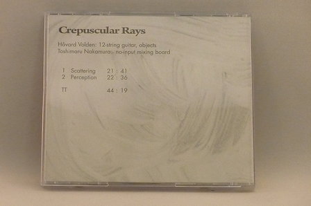 Havard Volden, Toshimaru Nakamura - Crepuscular Rays