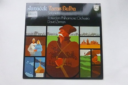Janacek - Taras Bulba / Rotterdam Philharmonic Orch. David Zinman (LP)