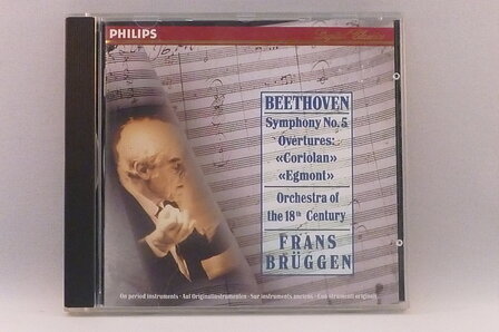 Beethoven - Symphony no. 5 / Frans Br&uuml;ggen