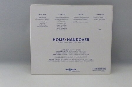 Jean-Luc Guionnet / Eric La Casa - Home: Handover (4 CD)