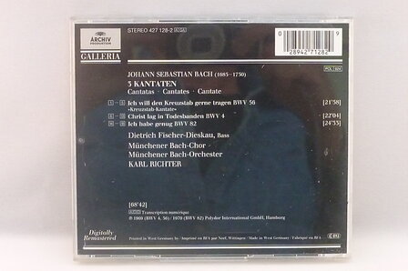 J.S.Bach - Kantaten /  Dietrich Fischer-Dieskau