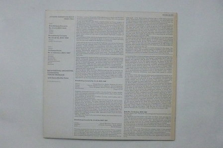 J.S.Bach - Brandenburg Concertos 3 &amp; 6 / Yehudi Menuhin (LP)
