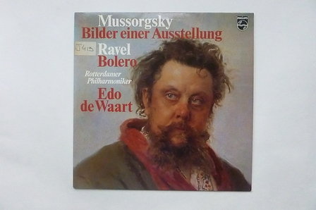 Mussorgsky - Bilder einer Ausstellung / Edo de Waart Rotterdamer Philharmoniker (LP)
