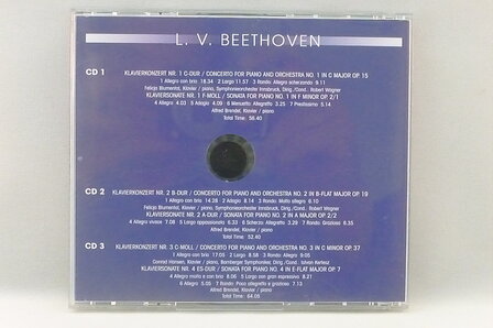 Ludwig van Beethoven / Alfred Brendel - 3 CD