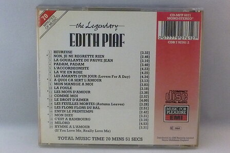 Edith Piaf - The Legendary