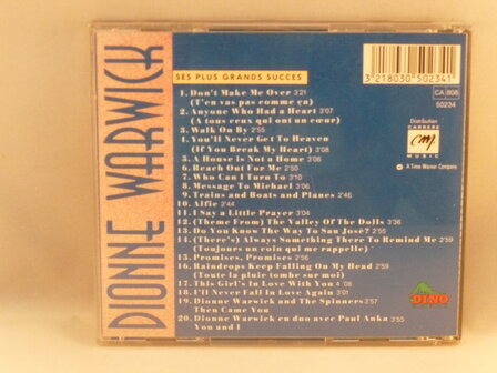 Dionne Warwick - Ses plus grands  succes
