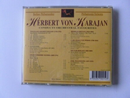 Herbert von Karajan - conducts Orch. Favourites