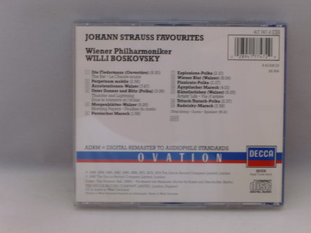 Johann Strauss Favourites - Willi Boskovsky