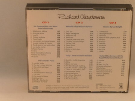 Richard Clayderman - Meesters van de Sfeermuziek (3 CD)