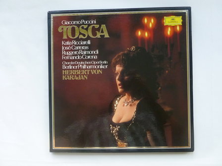 Puccini - Tosca / Herbert von Karajan (2 LP Box)