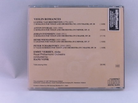 Violin Romances - Emmy Verhey / Hans vonk