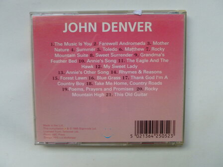 John Denver - Greatest Hits Live