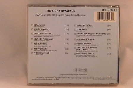 The Kilima Hawaiians - Aloha (EMI)