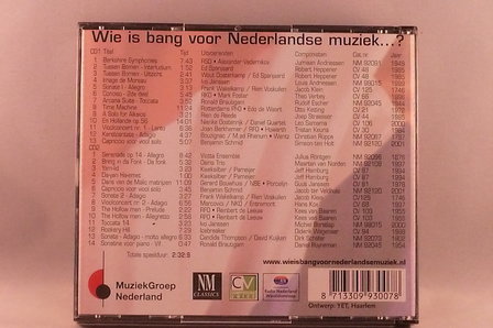 Wie is bang voor Nederlandse Muziek...? (2 CD)