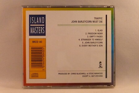 Traffic - John barleycorn must die