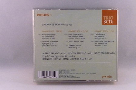 Brahms - Complete Concertos / Overtures (3 CD)