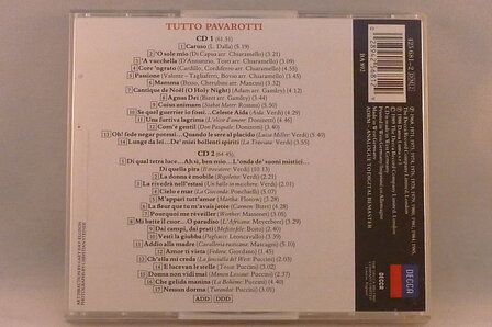 Pavarotti - Tutto / Songs and Arias (2 CD)