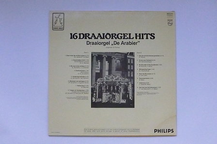 16 Draaiorgel Hits Draaiorgel &quot; De Arabier&quot; (LP)