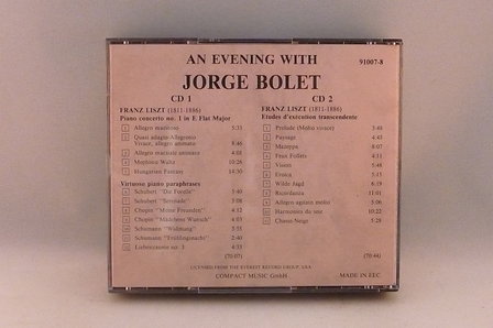 An Evening with Jorge Bolet - Franz List (2 CD)