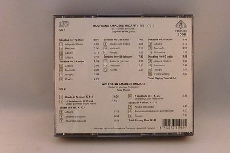 Mozart - Sonatinas, Rondos, Variations / C. Katsaris