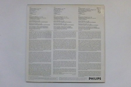 Hein Holliger plays haydn, reicha, rossini, donizetti - David Zinman (LP)