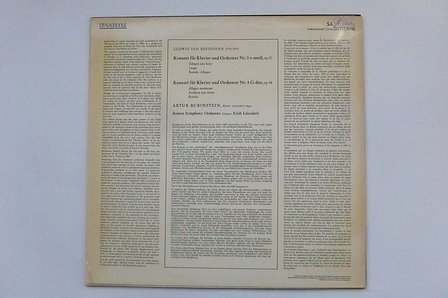 Beethoven - Klavierkonzerte / Artur Rubinstein (LP)