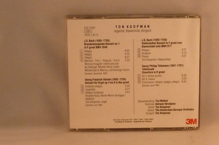 Ton Koopman - organist, klavecinist, dirigent