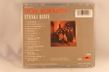 Don Kosaken - Stenka Rasen