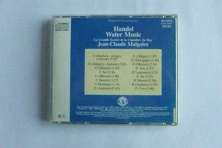 Handel - Water Music / Jean Claude Malgoire