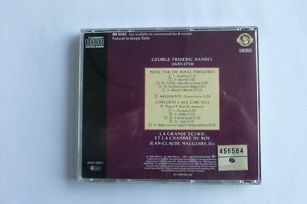 Handel - Music Royal Fireworks / Jean Claude Malgoire