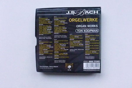 J.S. Bach - Orgelwerke / Ton Koopman (6 CD)