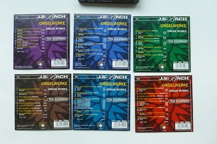 J.S. Bach - Orgelwerke / Ton Koopman (6 CD)