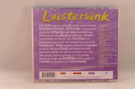 Luistervink Miep Diekman - Het grote boek van Hannes en Kaatje (2 CD) Nieuw