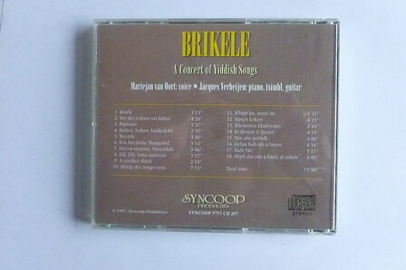Brikele - A Concert of Yiddish Songs