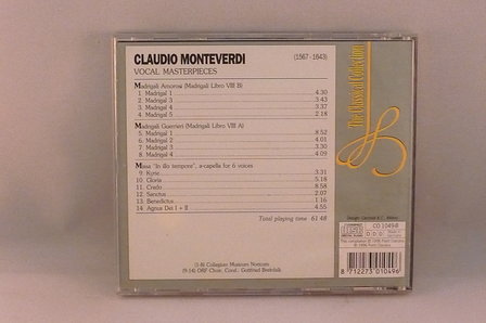 Claudio Monteverdi - Vocal Masterpieces