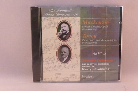 Mackenzie / Tovey - Scottish Concerto / Steven Osborne (nieuw)