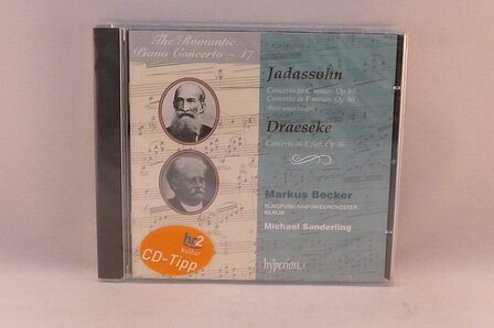 Jadassohn / Draeseke - Concerto / Markus Becker (nieuw)