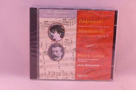 Paderewski / Moszkowski - Piano concerto / Piers Lane (nieuw)