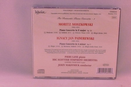 Paderewski / Moszkowski - Piano concerto / Piers Lane (nieuw)