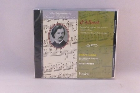 d&#039; Albert - Piano Concerto / Piers Lane (nieuw)