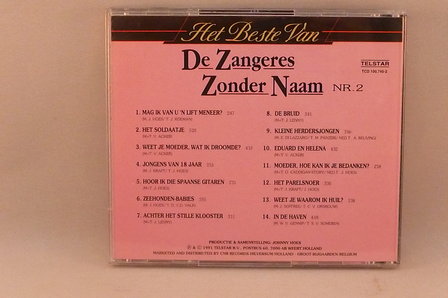 De Zangeres zonder naam - Het Beste van nr. 2