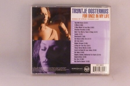 Trijntje Oosterhuis - For once in my life