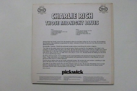 Charlie Rich - Those midnight blues (LP)