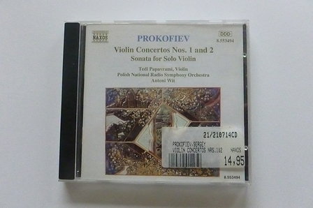 Prokofiev - Violin Concertos / Antoni Wit