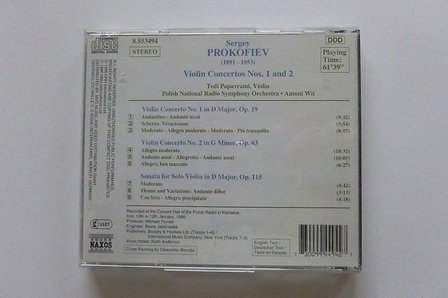Prokofiev - Violin Concertos / Antoni Wit