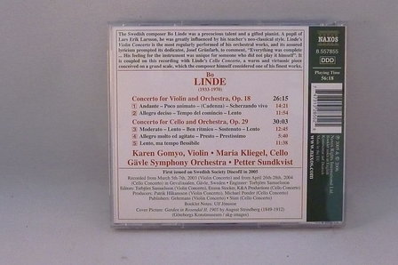Bo Linde - Violin Concerto / Karen Gomyo