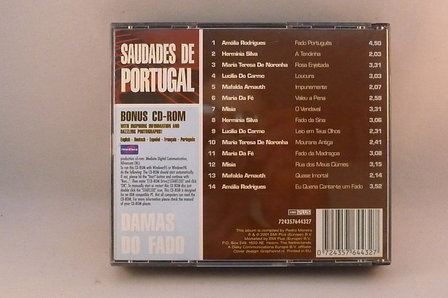 Saudades de Portugal - Damas do Fado (CD + CD rom)