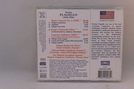 Nicolas Flagello - piano concerto 1 / T. Rankovich