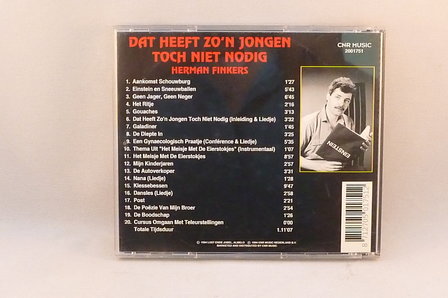 Herman Finkers - Dat heeft zo&#039;n jongen toch niet nodig