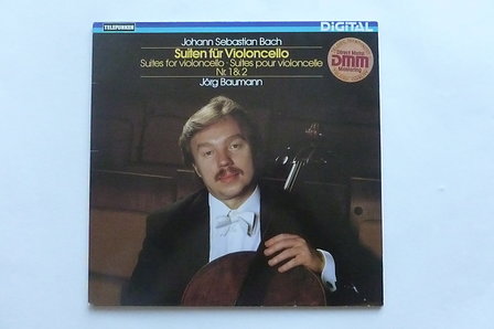 Bach - Suiten fur Violoncello / J&ouml;rg Baumann (LP)